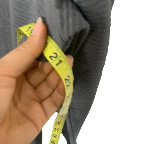 Zara Grey Thick Ribbed Long Sleeve Sweater Top Medium - Picture 4 of 6